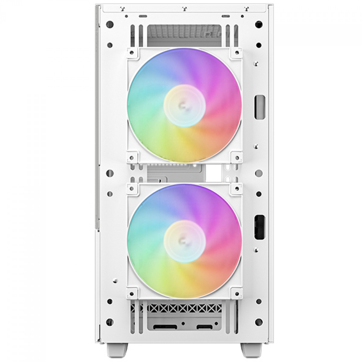 Gabinete Gamer DeepCool CH360 WH, ARGB, Mid Tower, Vidro Temperado, M-ATX, Sem Fonte, Com 3 Fans, Branco, R-CH360-WHAPE3-G-1