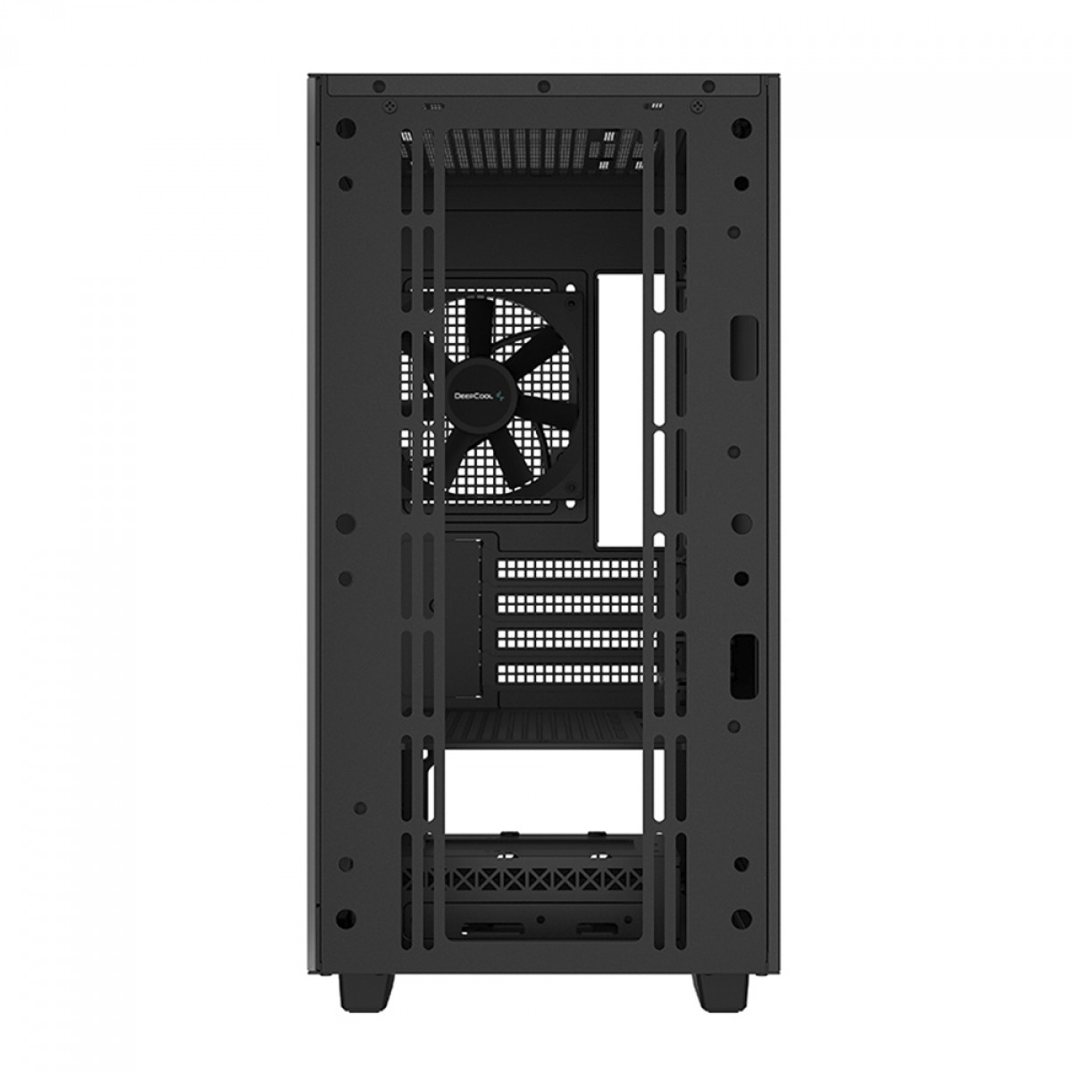 Gabinete Gamer DeepCool CH370, Mini Tower, Vidro Temperado, Black, Sem Fonte, Com 1 Fan, R-CH370-BKNAM1-G-1