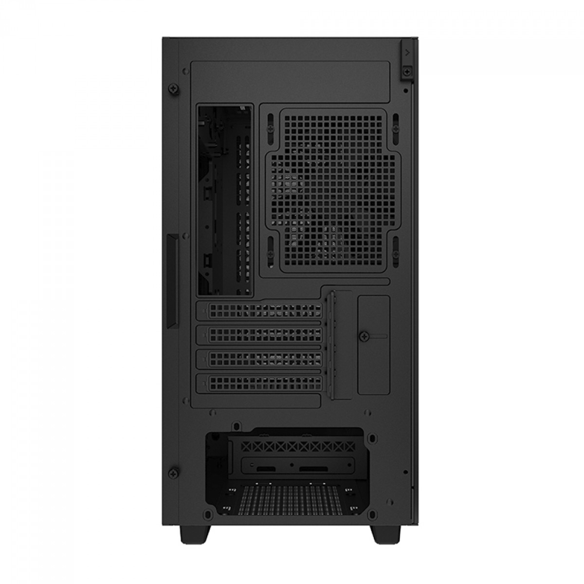 Gabinete Gamer DeepCool CH370, Mini Tower, Vidro Temperado, Black, Sem Fonte, Com 1 Fan, R-CH370-BKNAM1-G-1