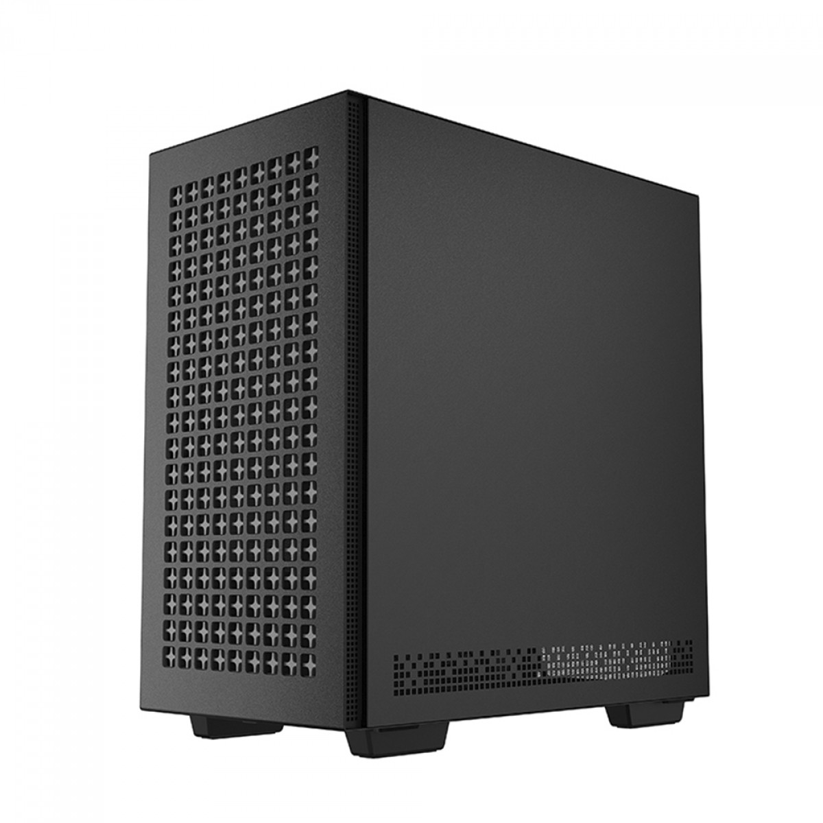 Gabinete Gamer DeepCool CH370, Mini Tower, Vidro Temperado, Black, Sem Fonte, Com 1 Fan, R-CH370-BKNAM1-G-1