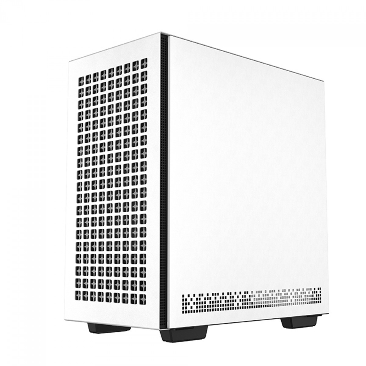 Gabinete Gamer DeepCool CH370 WH, Mini Tower, Vidro Temperado, White, Sem Fonte, Com 1 Fan, R-CH370-WHNAM1-G-1