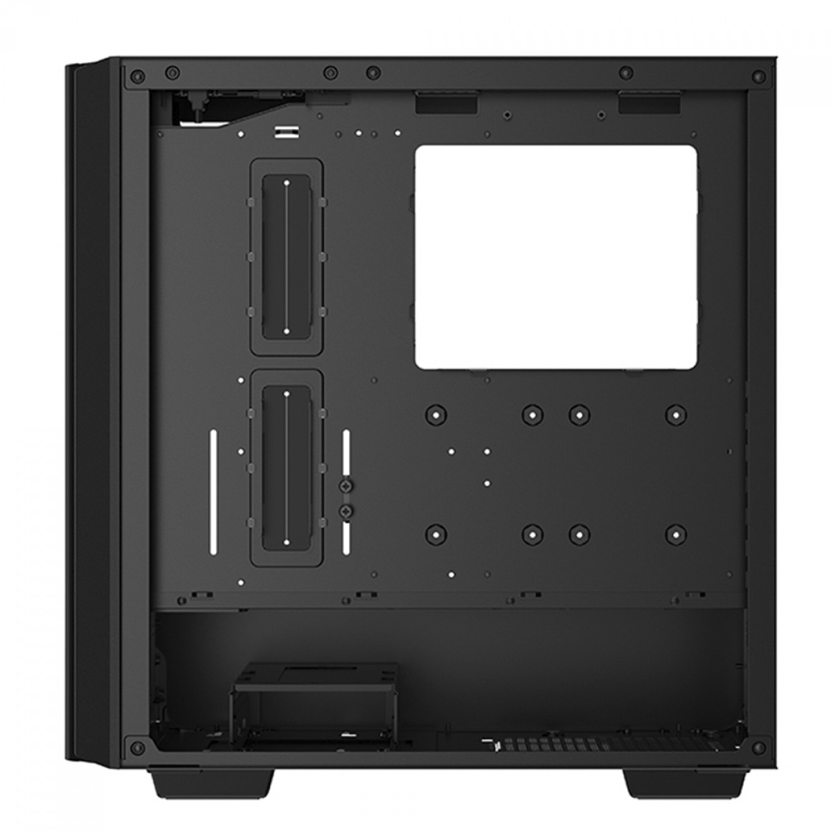 Gabinete Gamer DeepCool CH510 Mesh Digital, Mid Tower, Vidro Temperado, E-ATX, Black, Sem Fonte, Com 1 Fan, R-CH510-BKNSE1-G-1