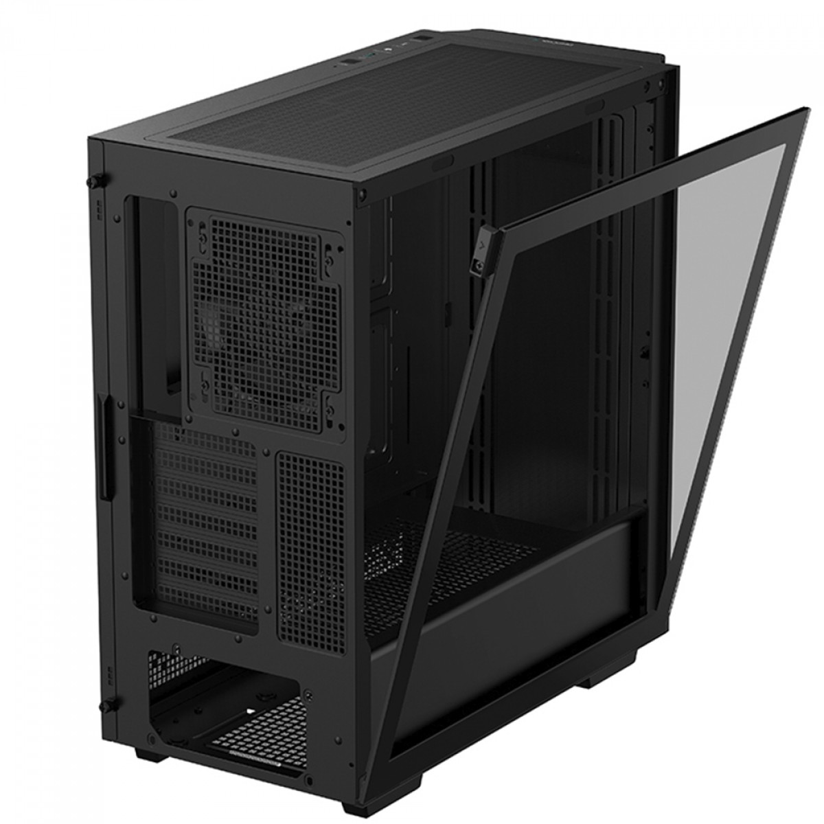 Gabinete Gamer DeepCool CH510 Mesh Digital, Mid Tower, Vidro Temperado, E-ATX, Black, Sem Fonte, Com 1 Fan, R-CH510-BKNSE1-G-1