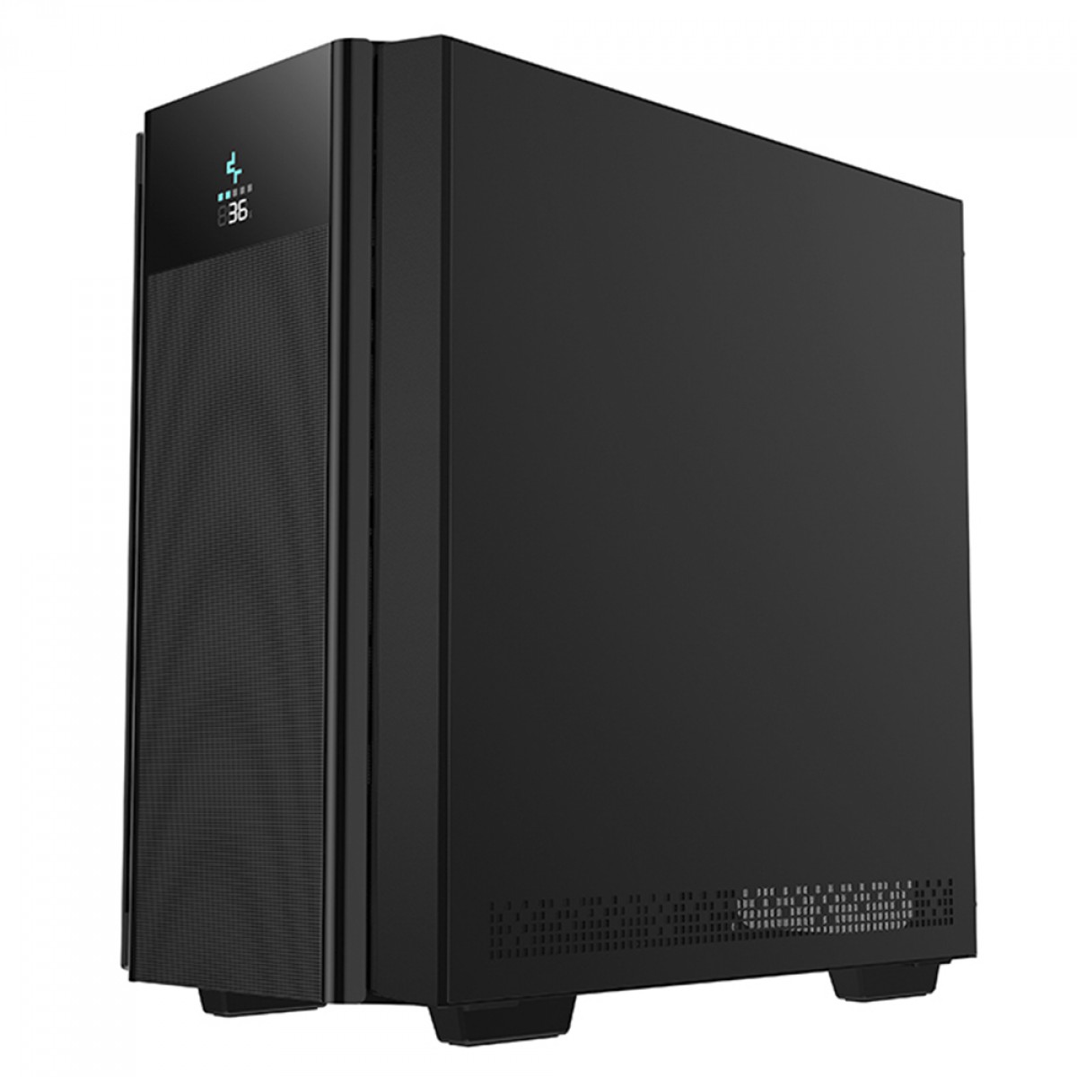 Gabinete Gamer DeepCool CH510 Mesh Digital, Mid Tower, Vidro Temperado, E-ATX, Black, Sem Fonte, Com 1 Fan, R-CH510-BKNSE1-G-1