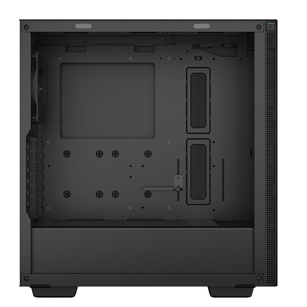 Gabinete Gamer DeepCool CH510, Mid Tower, Vidro Temperado, Sem Fonte, Com 1 Fan, Black, R-CH510-BKNNE1-G-1