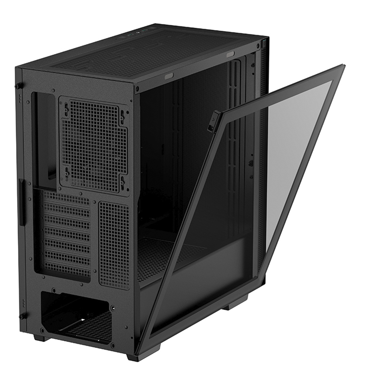 Gabinete Gamer DeepCool CH510, Mid Tower, Vidro Temperado, Sem Fonte, Com 1 Fan, Black, R-CH510-BKNNE1-G-1