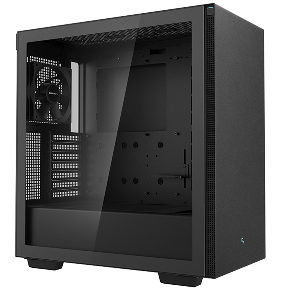Gabinete Gamer DeepCool CH510, Mid Tower, Vidro Temperado, Sem Fonte, Com 1 Fan, Black, R-CH510-BKNNE1-G-1