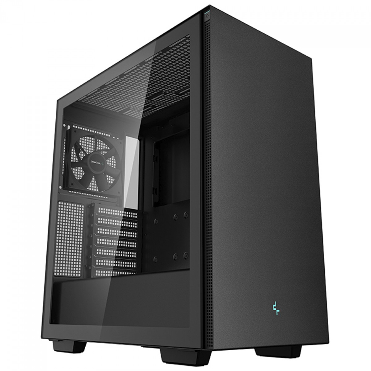 Gabinete Gamer DeepCool CH510, Mid Tower, Vidro Temperado, Sem Fonte, Com 1 Fan, Black, R-CH510-BKNNE1-G-1