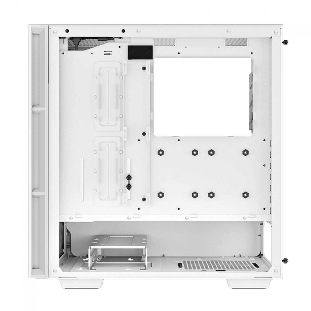 Gabinete Gamer DeepCool CH560 Digital WH, Mid Tower, Vidro Temperado, E-ATX, White, Sem Fonte, Com 4 Fans ARGB, R-CH560-WHAPE4D-G-1