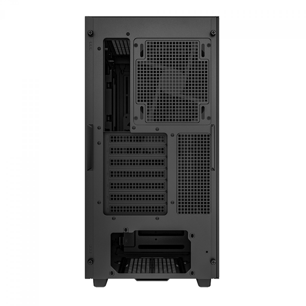 Gabinete Gamer DeepCool CK500, Black, Mid Tower, Vidro Temperado, E-ATX, Sem Fonte, Com 2 Fans, R-CK500-BKNNE2-G-1