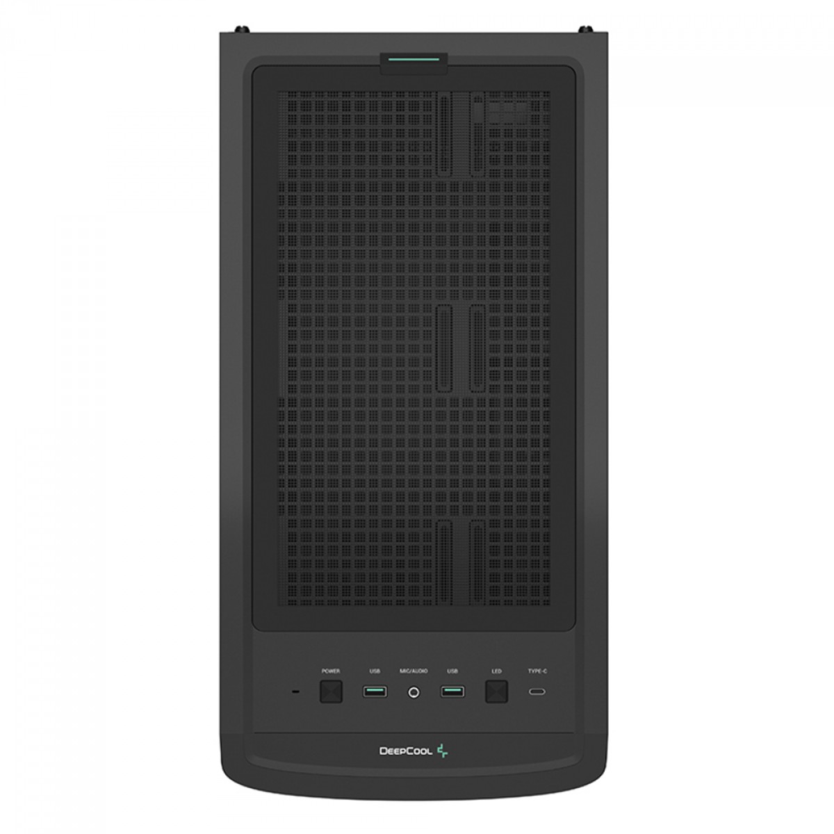 Gabinete Gamer DeepCool CK560, Black, Mid Tower, Vidro Temperado, E-ATX, Sem Fonte, Com 4 Fans, R-CK560-BKAAE4-G-1