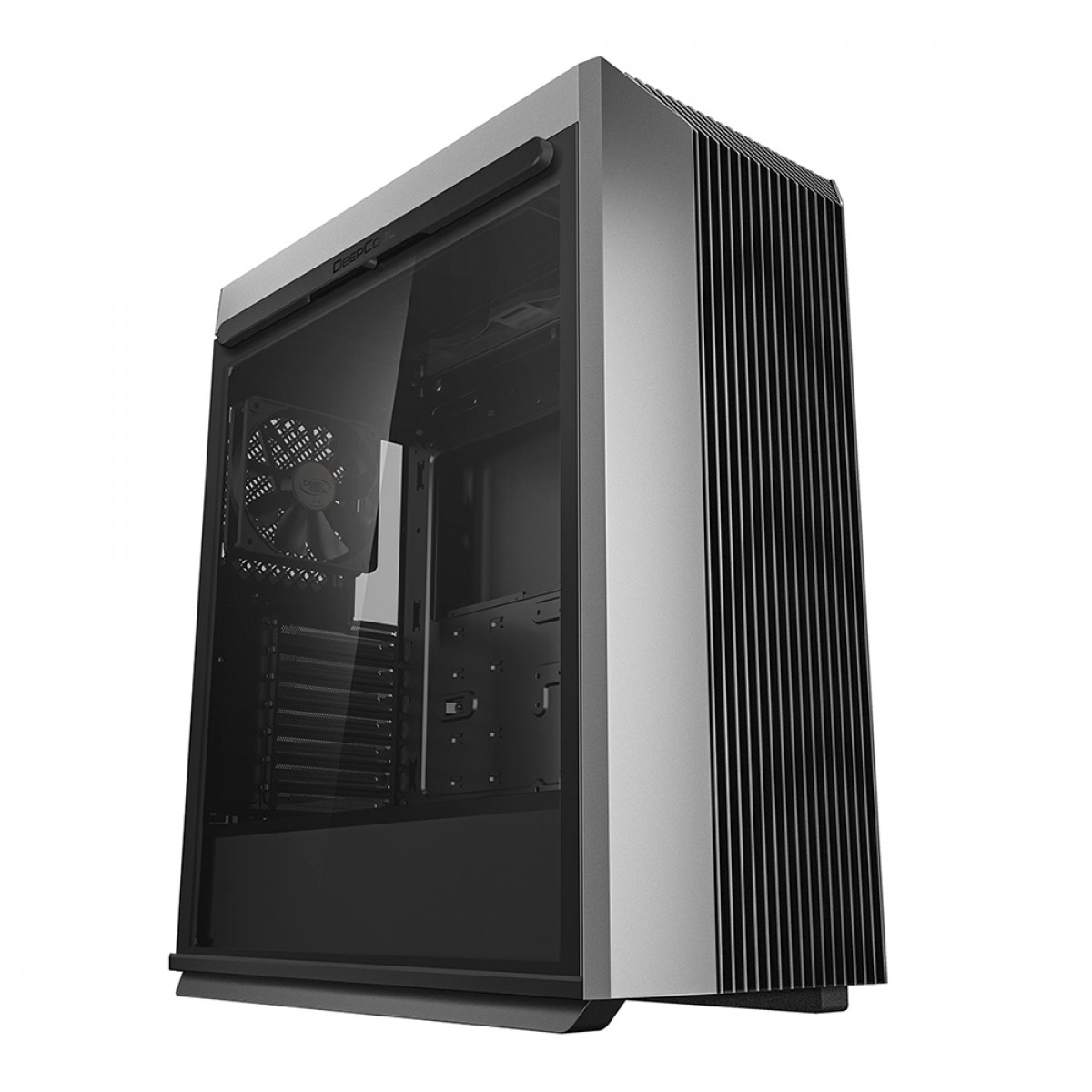 Gabinete Gamer DeepCool, CL500, Mid Tower, Vidro Temperado, Black, Sem Fonte, Com 1 Fan, R-CL500-BKNMA1N-G-1