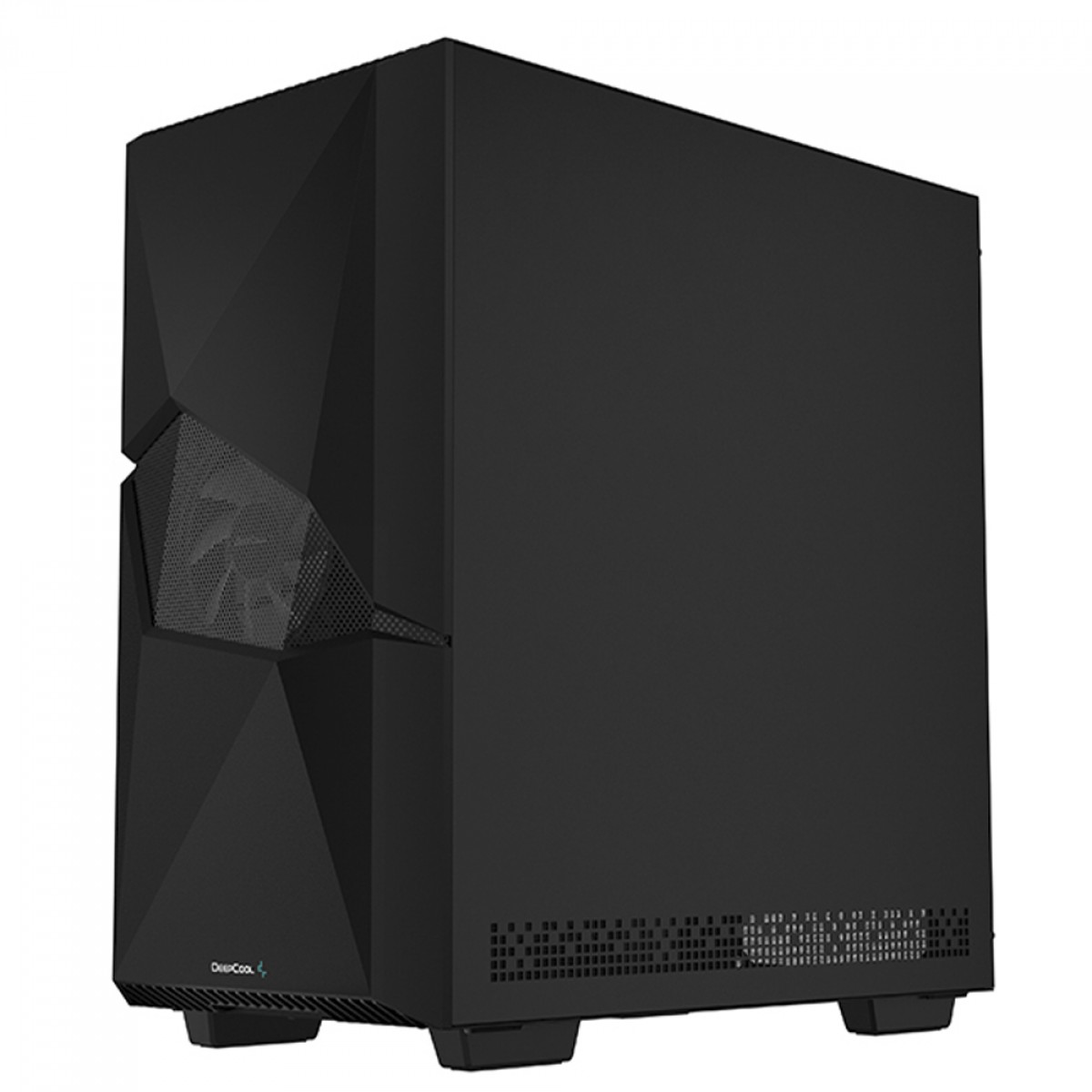 Gabinete Gamer DeepCool Cyclops, Mid Tower, Vidro Temperado, E-ATX, Black, Sem Fonte, Com 1 Fans, R-BKAAE1-C-1