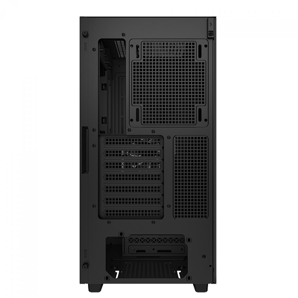 Gabinete Gamer DeepCool Cyclops, Mid Tower, Vidro Temperado, E-ATX, Black, Sem Fonte, Com 1 Fans, R-BKAAE1-C-1