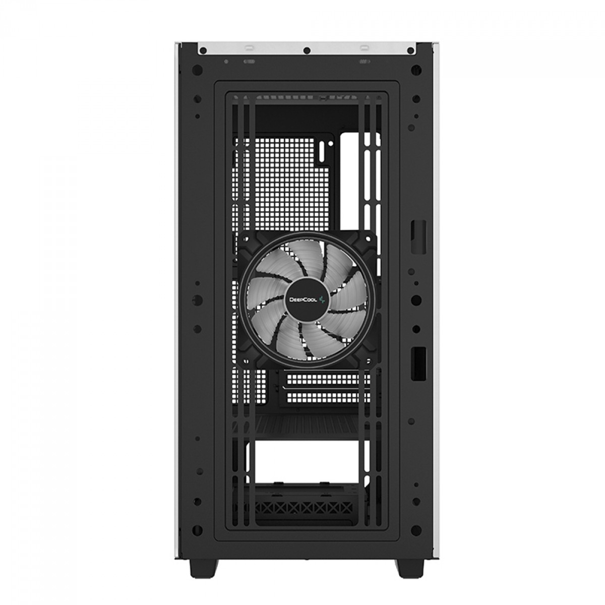Gabinete Gamer DeepCool Cyclops WH, Mid Tower, Vidro Temperado, E-ATX, White, Sem Fonte, Com 1 Fans, R-WHAAE1-C-1