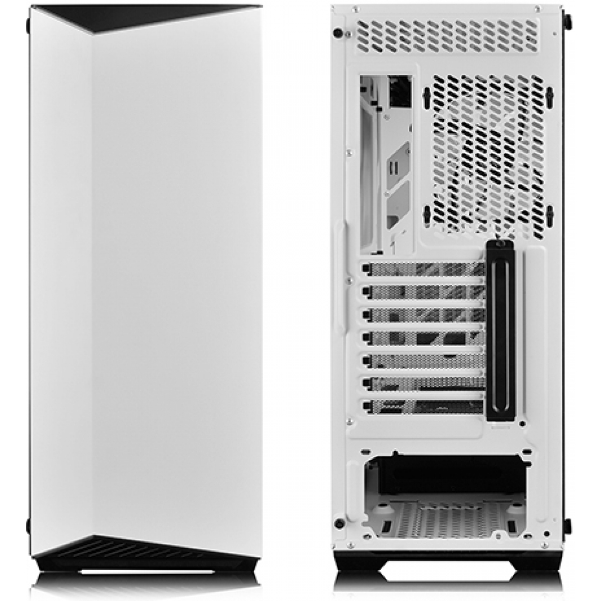 Gabinete Gamer DeepCool Earlkase RGB WH, Mid Tower, Com 2 Fans, Vidro Temperado, White, Sem Fonte, EARLKASERGBWH