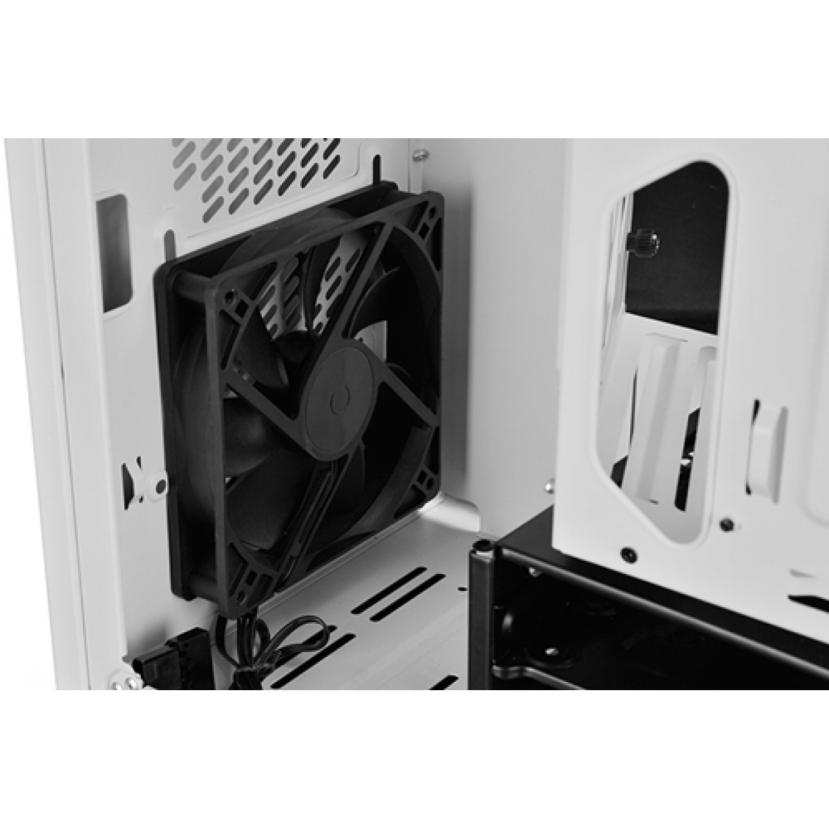 Gabinete Gamer DeepCool Earlkase RGB WH, Mid Tower, Com 2 Fans, Vidro Temperado, White, Sem Fonte, EARLKASERGBWH