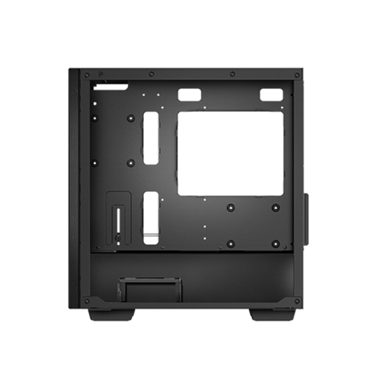 Gabinete Gamer DeepCool Macube 110, Mid Tower, Vidro Temperado, Black, Sem Fonte, Sem Fan, R-MACUBE110-BKNGM0N-B-1