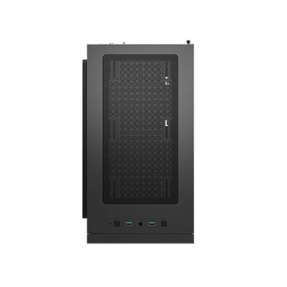 Gabinete Gamer DeepCool Macube 110, Mid Tower, Vidro Temperado, Black, Sem Fonte, Sem Fan, R-MACUBE110-BKNGM0N-B-1