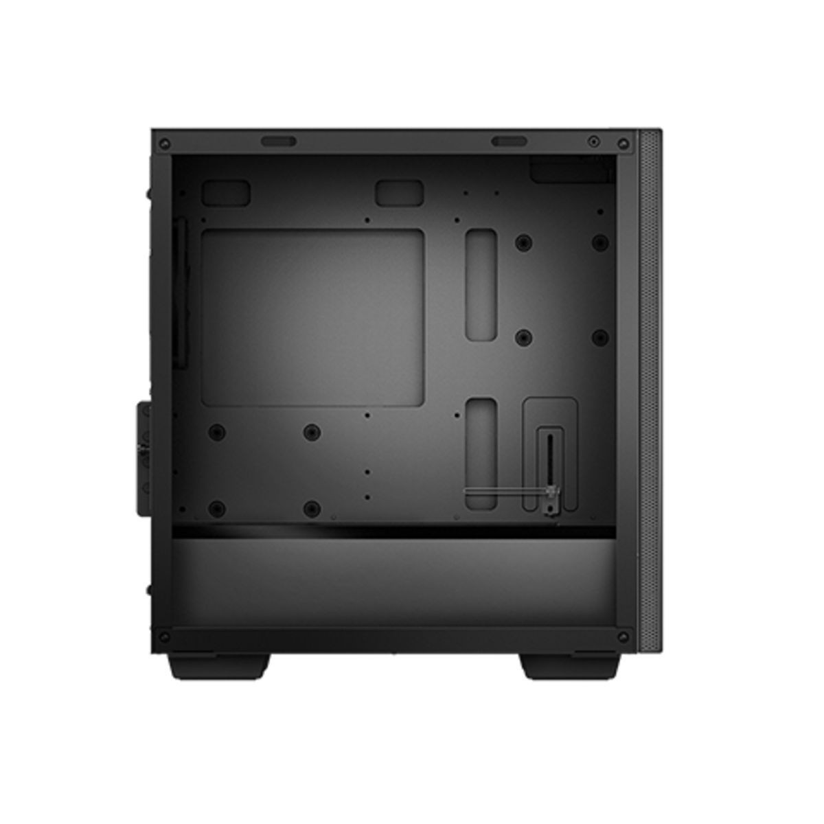 Gabinete Gamer DeepCool Macube 110, Mid Tower, Vidro Temperado, Black, Sem Fonte, Sem Fan, R-MACUBE110-BKNGM0N-B-1