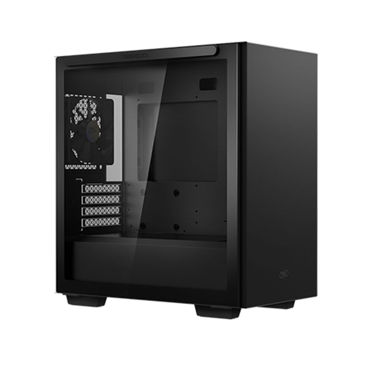 Gabinete Gamer DeepCool Macube 110, Mid Tower, Vidro Temperado, Black, Sem Fonte, Com 1 Fan, R-MACUBE110-BKNGM1N-G-1