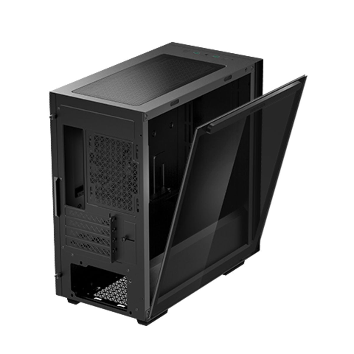 Gabinete Gamer DeepCool Macube 110, Mid Tower, Vidro Temperado, Black, Sem Fonte, Com 1 Fan, R-MACUBE110-BKNGM1N-G-1