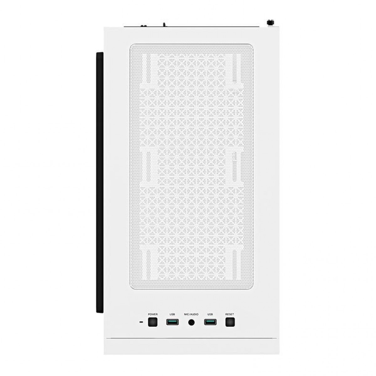 Gabinete Gamer DeepCool Macube 110, Mid Tower, Vidro Temperado, White, Sem Fonte, Sem Fan, R-MACUBE110-WHNGM0N-B-1