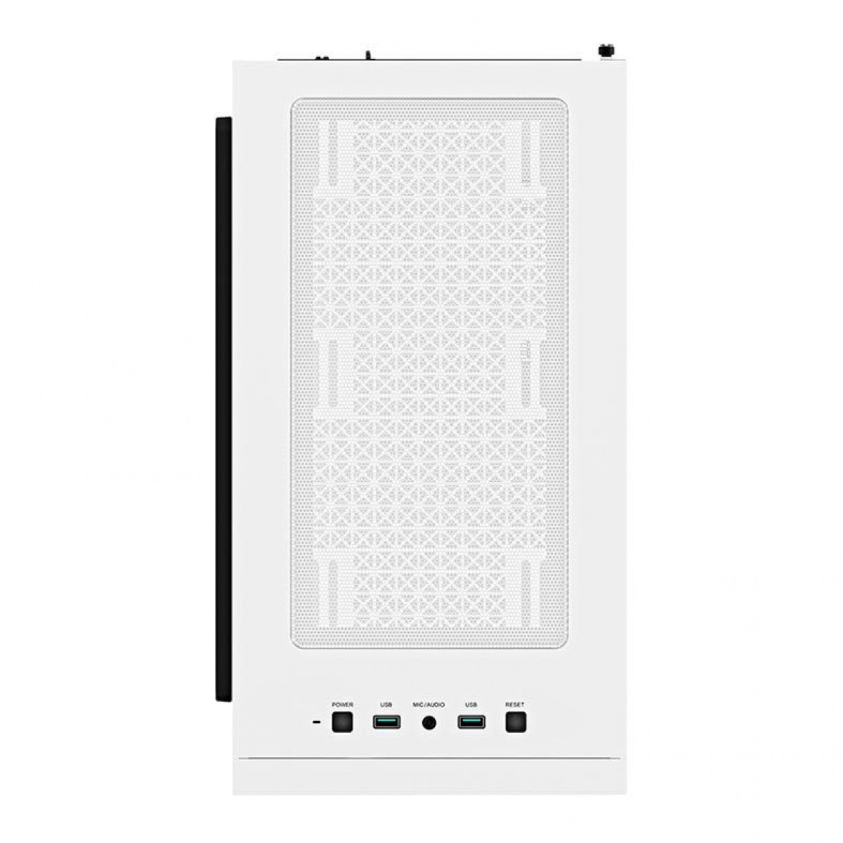 Gabinete Gamer DeepCool Macube 110, Mid Tower, Vidro Temperado, White, Sem Fonte, Com 1 Fan, R-MACUBE110-WHNGM1N-G-1 