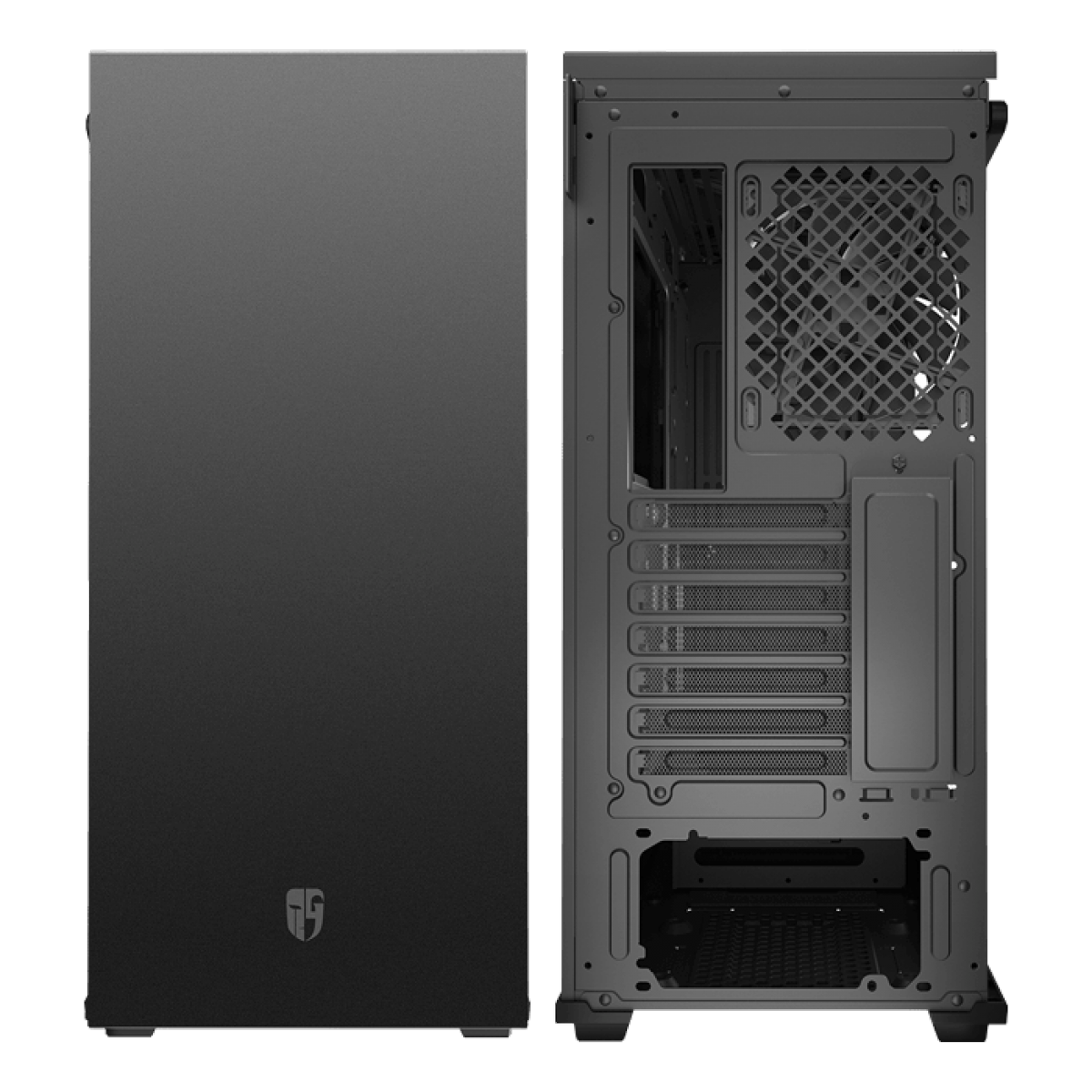 Gabinete Gamer DeepCool Macube 310, Mid Tower, Vidro Temperado, Black, Sem Fonte, Sem Fan, GS-ATX-MACUBE310-BKG0P