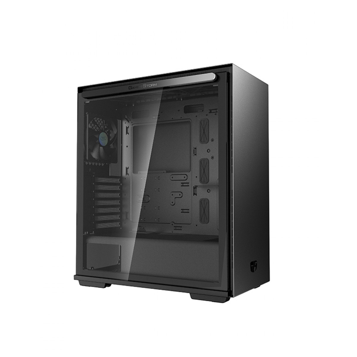 Gabinete Gamer DeepCool Macube 310P, Mid Tower, Vidro Temperado, Black, Sem Fonte, Sem Fan, GS-ATX-MACUBE310P-BKG0P