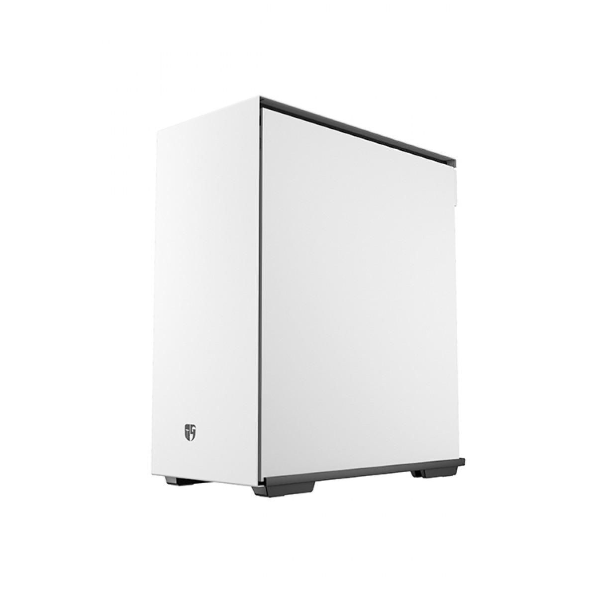 Gabinete Gamer DeepCool, Macube 310P, Mid Tower, Vidro Temperado, White, Sem Fonte, Com 1 Fan, GS-ATX-MACUBE310P-WHG0P