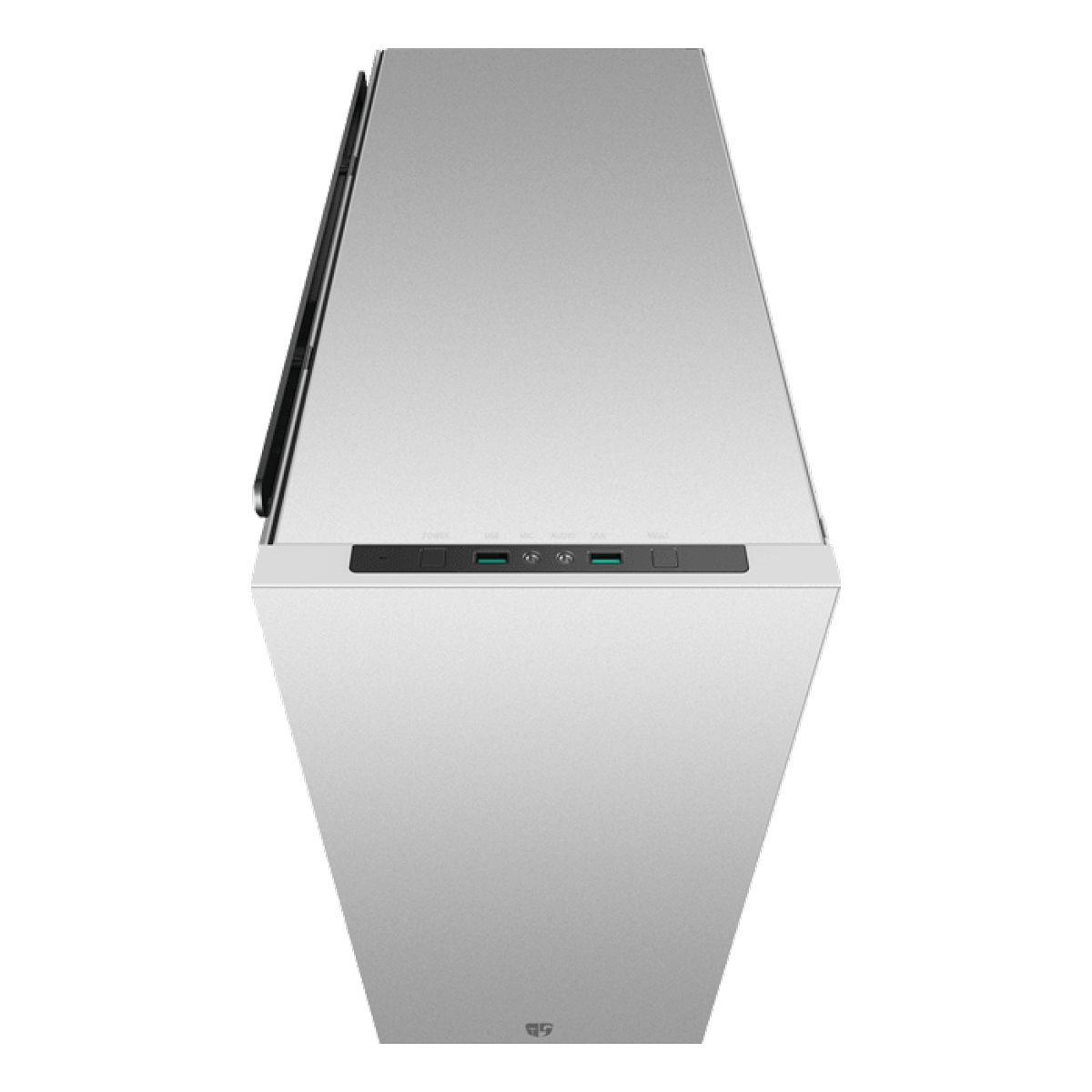 Gabinete Gamer DeepCool Macube 550, Full Tower, Vidro Temperado, White, Sem Fonte, Com 1 Fan, GS-ATX-MACUBE550-WHG0P