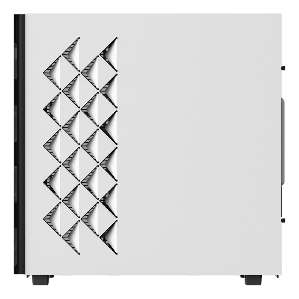 Gabinete Gamer DeepCool Macube 550, Full Tower, Vidro Temperado, White, Sem Fonte, Com 1 Fan, GS-ATX-MACUBE550-WHG0P