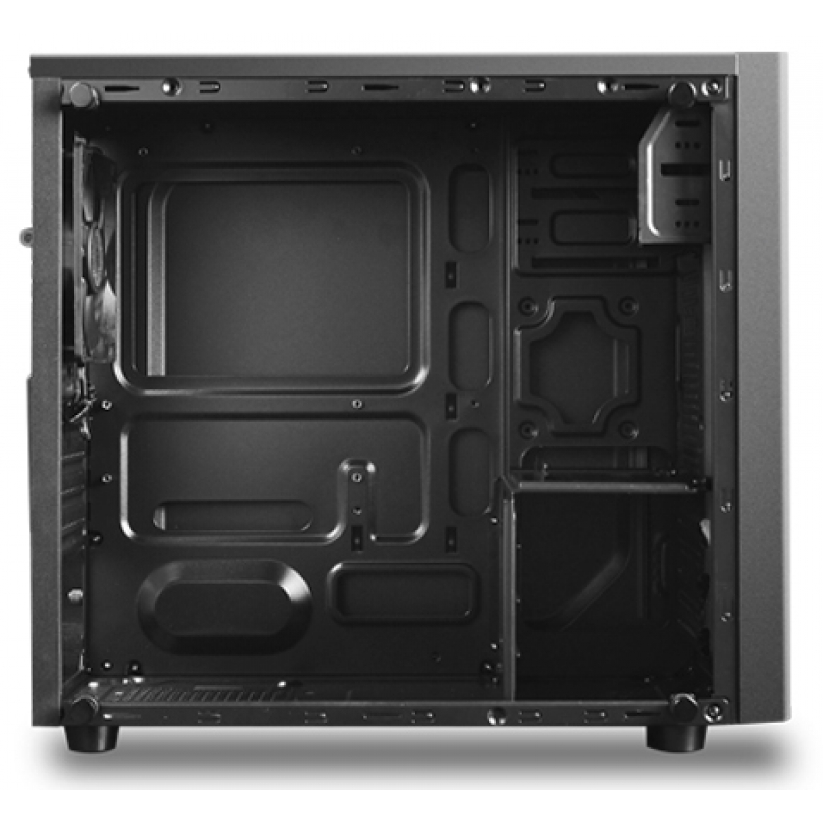 Gabinete Gamer DeepCool Matrexx 30, Mini Tower, Vidro Temperado, Black, Sem Fonte, DP-MATX-MATREXX30