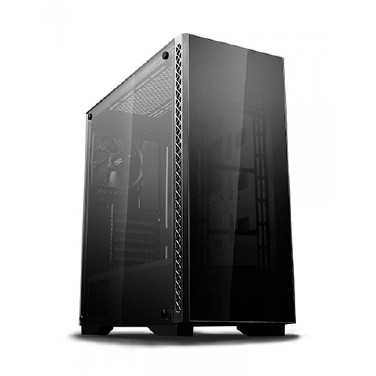 Gabinete Gamer DeepCool Matrexx 50, Mid Tower, Vidro temperado, Black, Sem Fonte, Sem Fan, DP-ATX-MATREXX50-BR