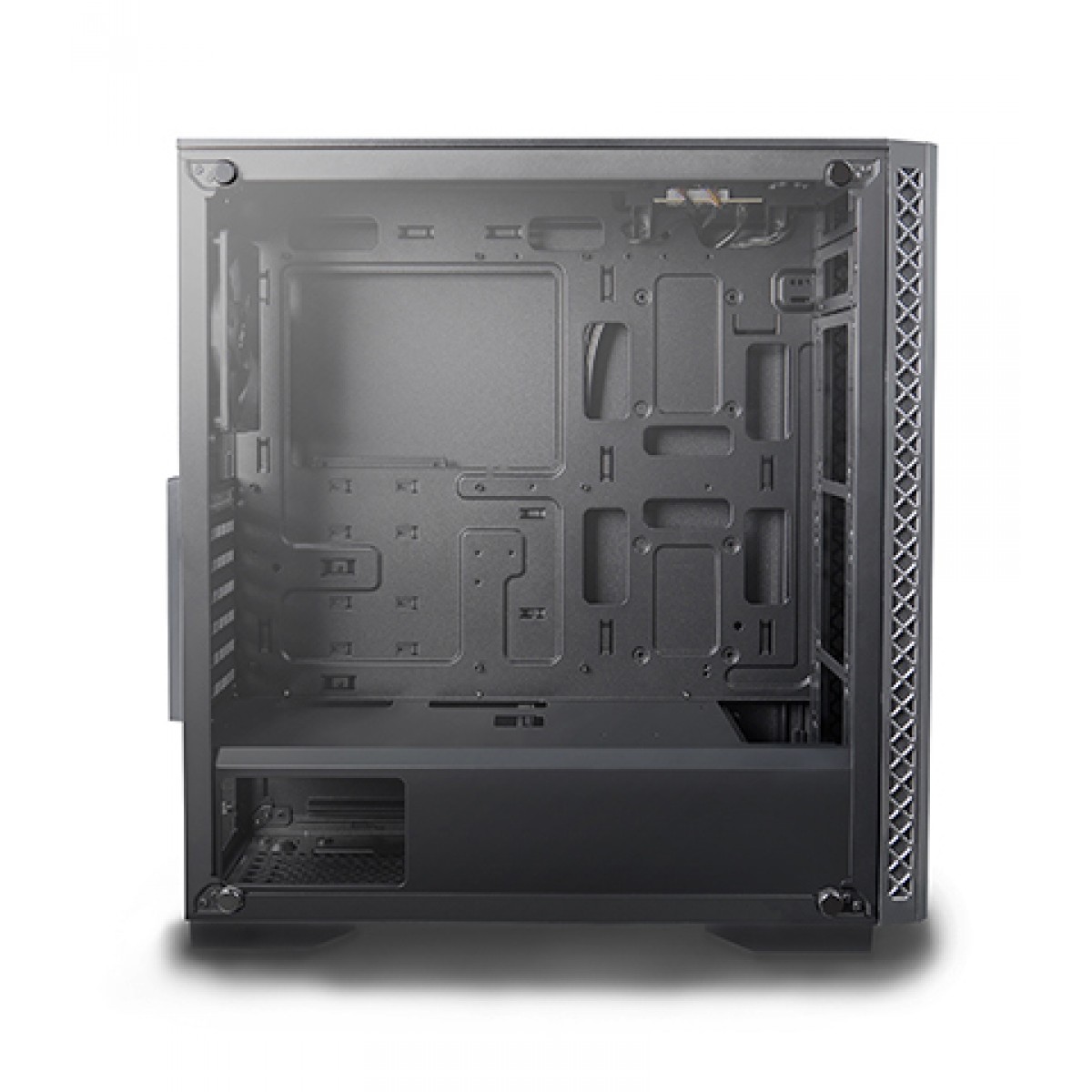 Gabinete Gamer DeepCool Matrexx 50, Mid Tower, Vidro temperado, Black, Sem Fonte, Sem Fan, DP-ATX-MATREXX50-BR