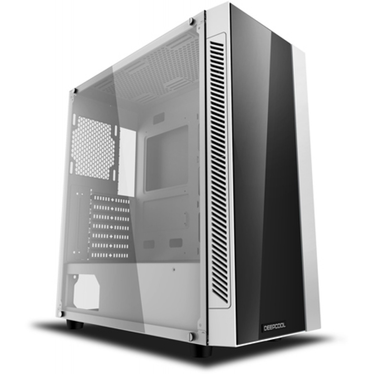 Gabinete Gamer DeepCool MATREXX 55 ADD-RGB, Mid Tower, Sem Fan, Vidro Temperado, White, Sem Fonte, MATREXX 55 ADD-RGB WH