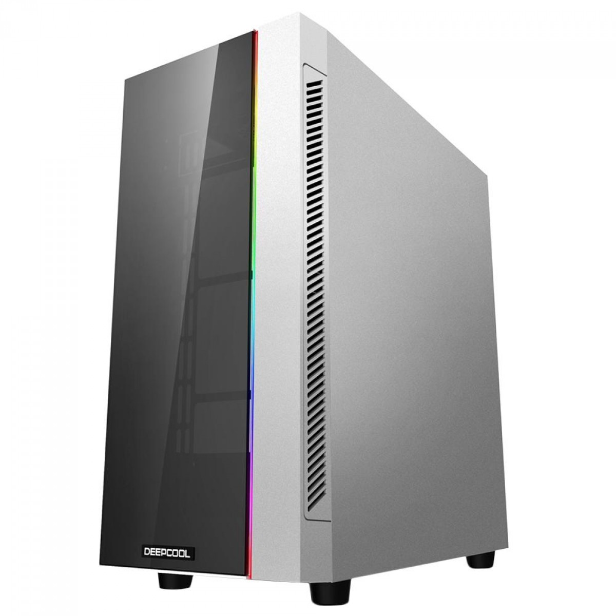 Gabinete Gamer DeepCool Matrexx 55 V3, ARGB, Mid Tower, Vidro Temperado, White, Sem Fonte, Sem Fan, DP-ATX-MATREXX55-AR-WH