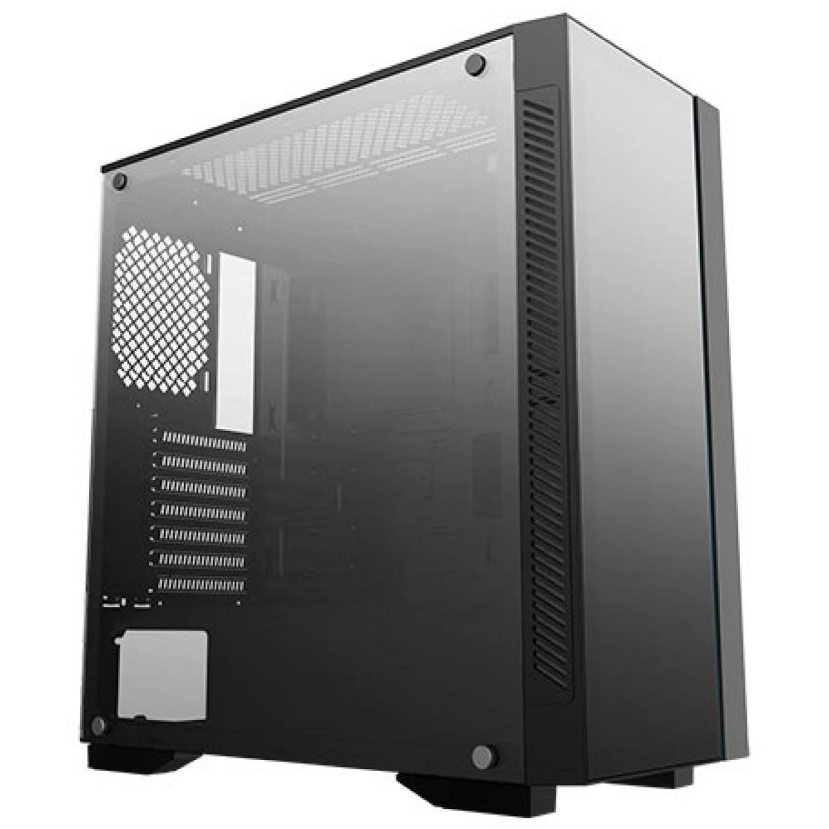 Gabinete Gamer DeepCool Matrexx 55 V3, Mid Tower, Vidro Temperado, Black, DP-ATX-MATREXX55V3, Sem Fonte, Sem Fan