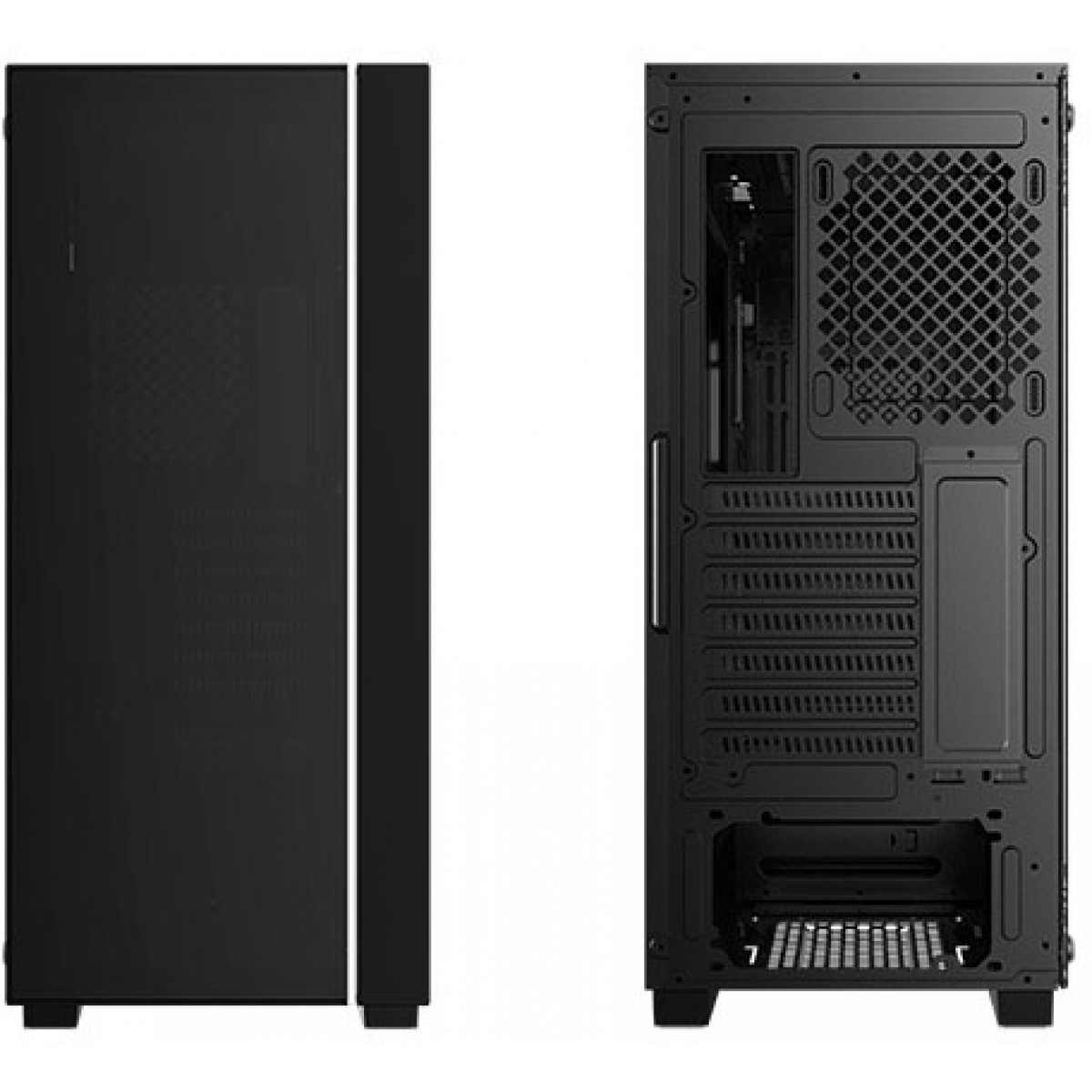 Gabinete Gamer DeepCool Matrexx 55 V3, Mid Tower, Vidro Temperado, Black, DP-ATX-MATREXX55V3, Sem Fonte, Sem Fan