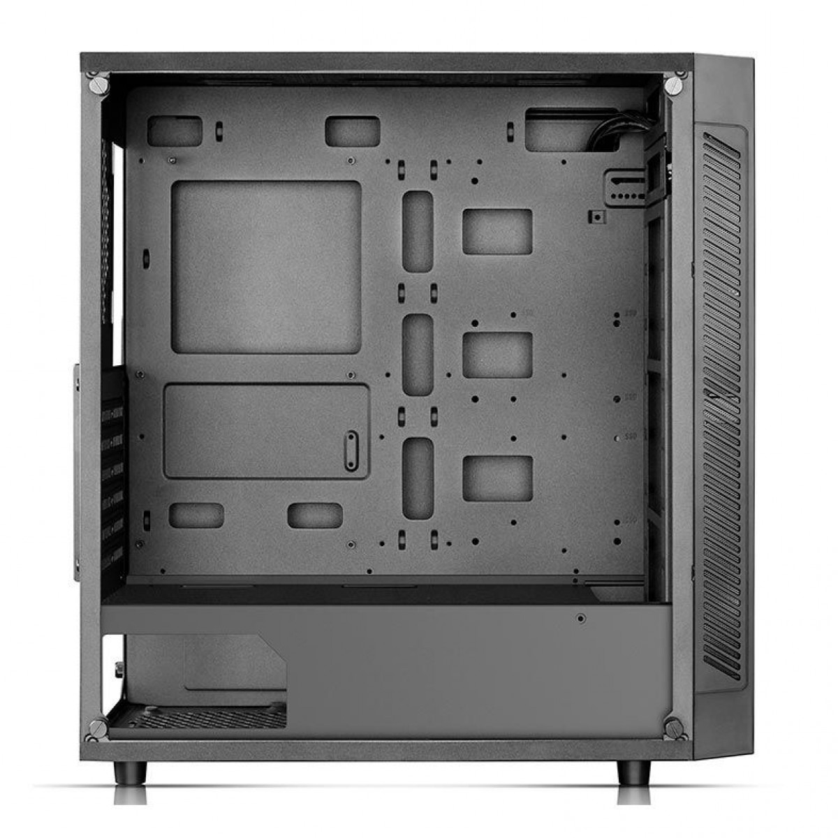 Gabinete Gamer DeepCool Matrexx 55 V3, Mid Tower, ARGB, Vidro Temperado, Black, DP-ATX-MATREXX55-AR-3F, Sem Fonte, Com 3 Fans