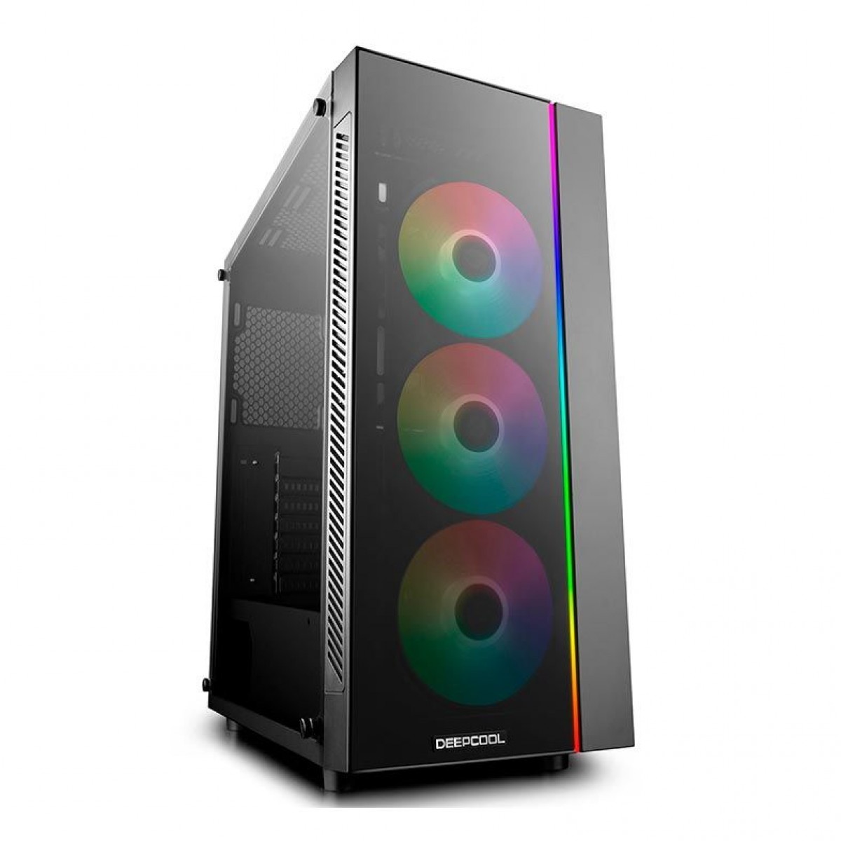 Gabinete Gamer DeepCool Matrexx 55 V3, Mid Tower, ARGB, Vidro Temperado, Black, DP-ATX-MATREXX55-AR-3F, Sem Fonte, Com 3 Fans