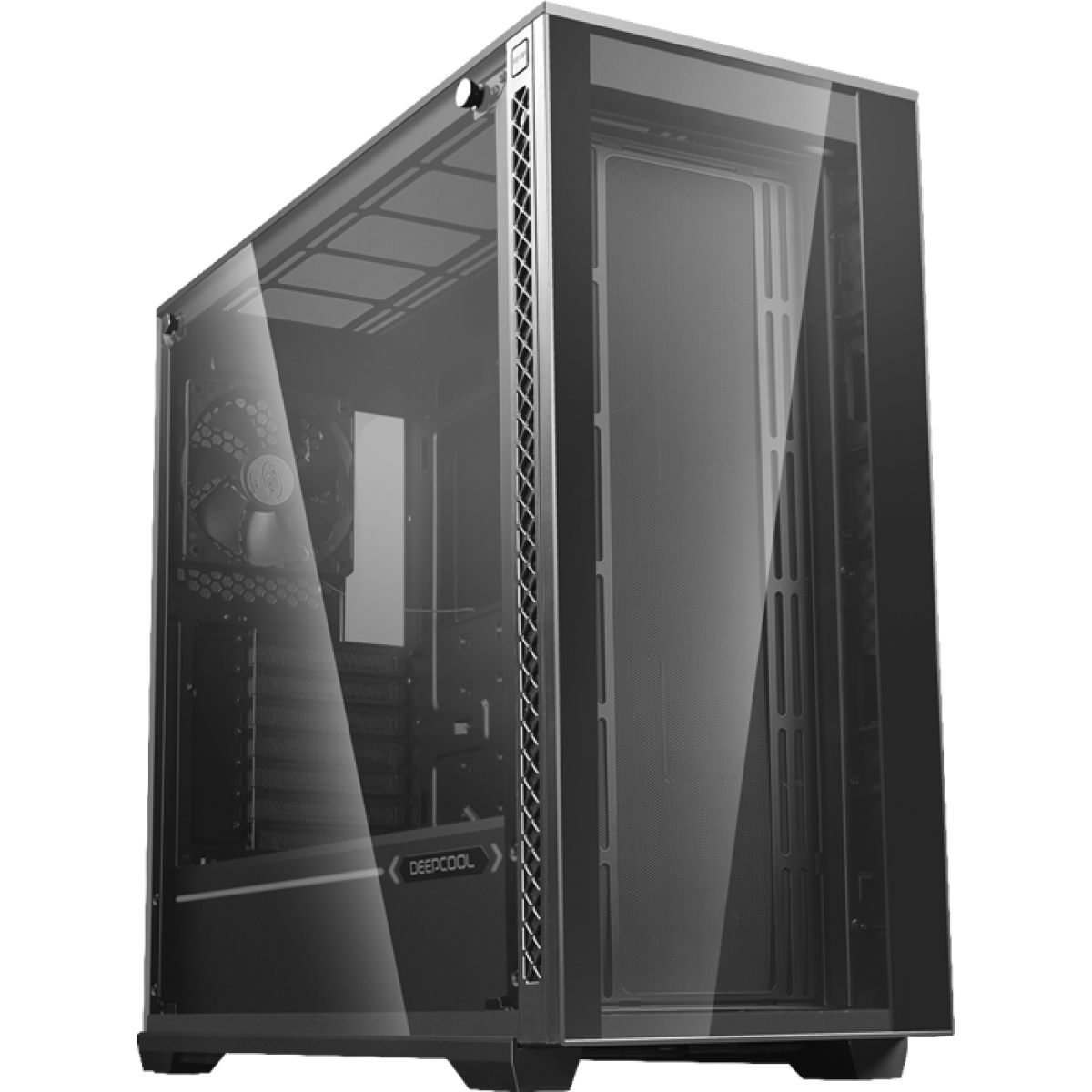 Gabinete Gamer DeepCool Matrexx 70, Mid Tower, Vidro Temperado, Black, Sem Fonte, DP-ATX-MATREXX70-BKG0P