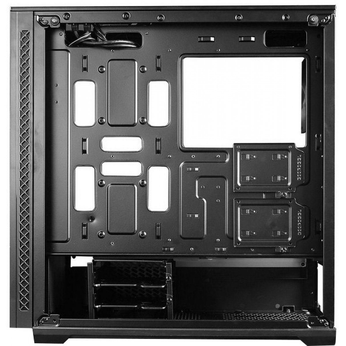 Gabinete Gamer DeepCool Matrexx 70 RGB 3F, Mid Tower, Black, Sem Fonte, DP-ATX-MATREXX70-BKG0P-3F