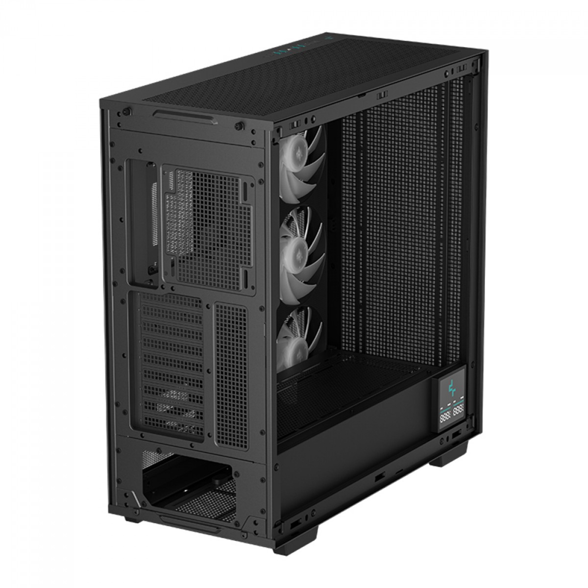 Gabinete Gamer DeepCool Morpheus, Full Tower, Vidro Temperado, E-ATX, Black, Sem Fonte, Com 3 Fans ARGB, R-MORPHEUS-BKAPA1-G-1