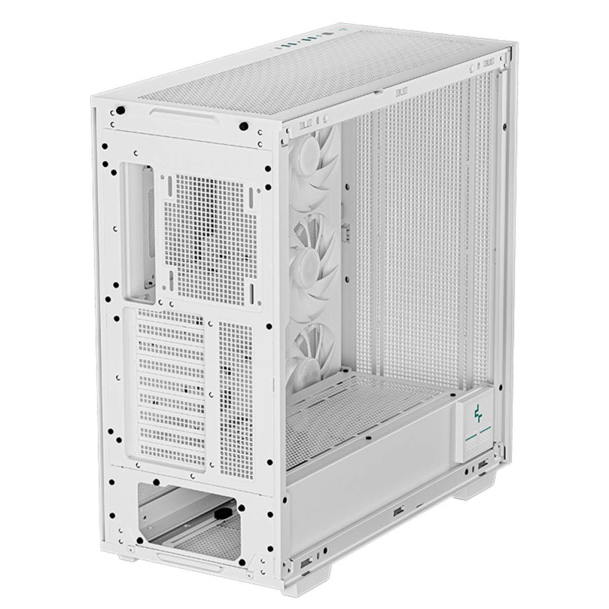 Gabinete Gamer DeepCool Morpheus WH, Full Tower, Vidro Temperado, E-ATX, White, Sem Fonte, Com 3 Fans ARGB, R-MORPHEUS-WHAPA1-G-1