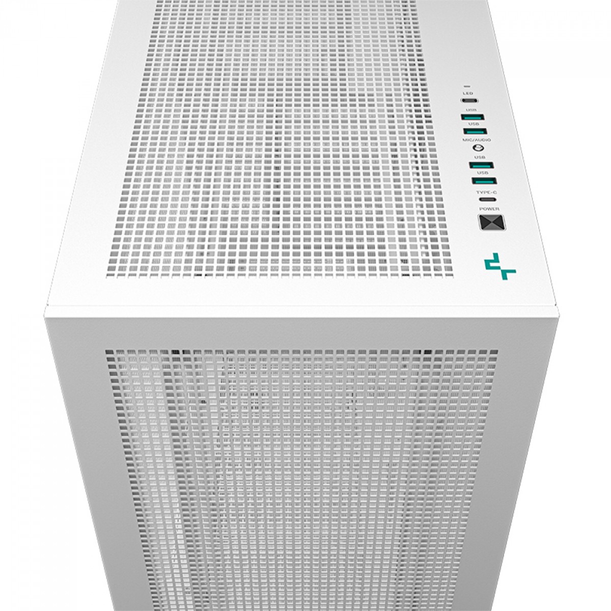 Gabinete Gamer DeepCool Morpheus WH, Full Tower, Vidro Temperado, E-ATX, White, Sem Fonte, Com 3 Fans ARGB, R-MORPHEUS-WHAPA1-G-1