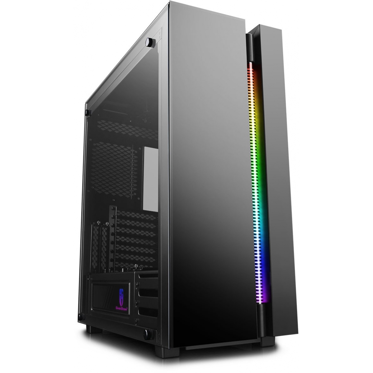 Gabinete Gamer DeepCool New Ark 90SE RGB, Mid Tower, Vidro Temperado, Black, DP-ATX-NARK90SE, Sem Fonte, Sem Fan