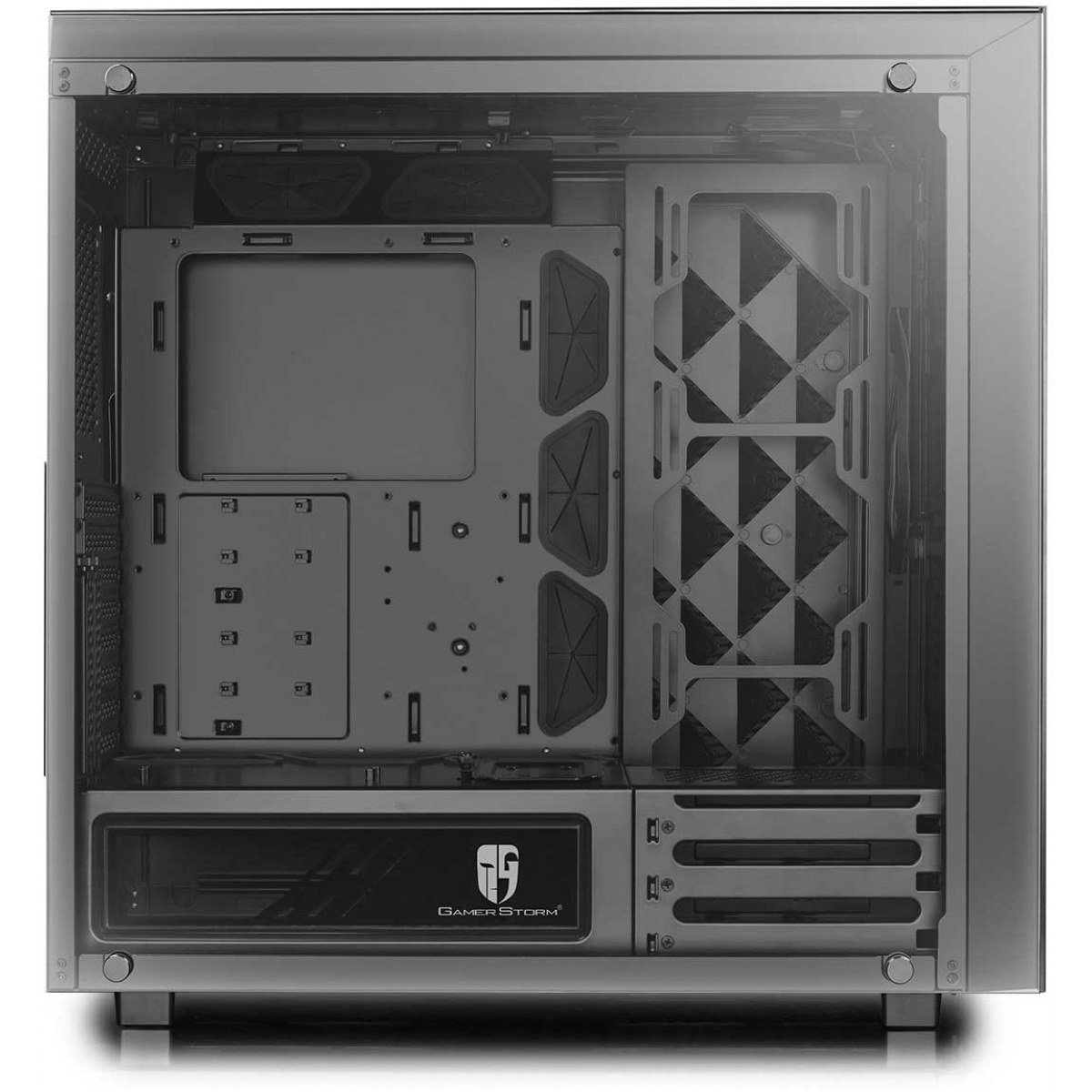 Gabinete Gamer DeepCool New Ark 90SE RGB, Mid Tower, Vidro Temperado, Black, DP-ATX-NARK90SE, Sem Fonte, Sem Fan