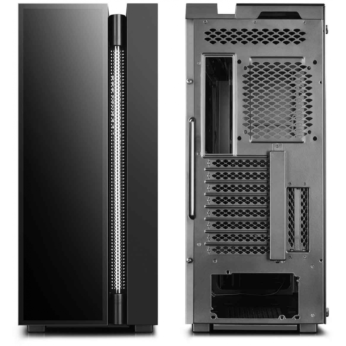 Gabinete Gamer DeepCool New Ark 90SE RGB, Mid Tower, Vidro Temperado, Black, DP-ATX-NARK90SE, Sem Fonte, Sem Fan